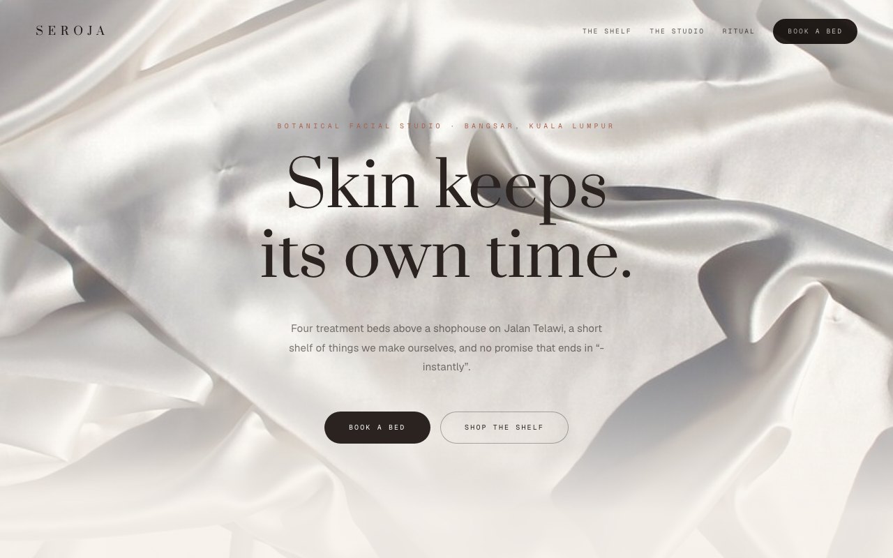 SEROJA — Beauty · Studio